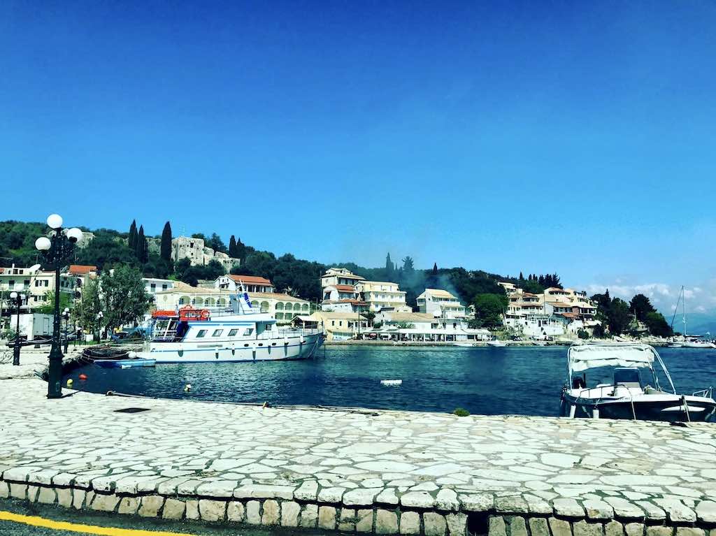 Corfu Greece Kassiopi Port