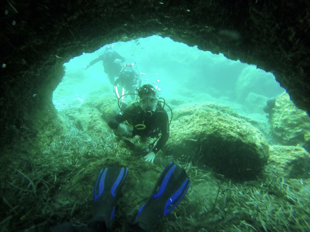 Corfu Greece scuba diving