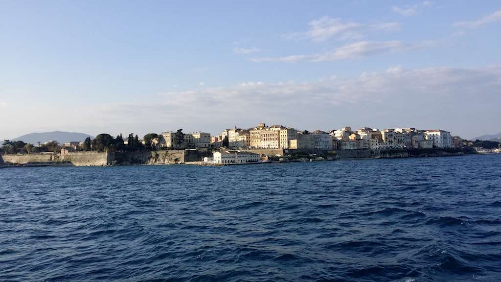 Get to Corfu with ferry boat