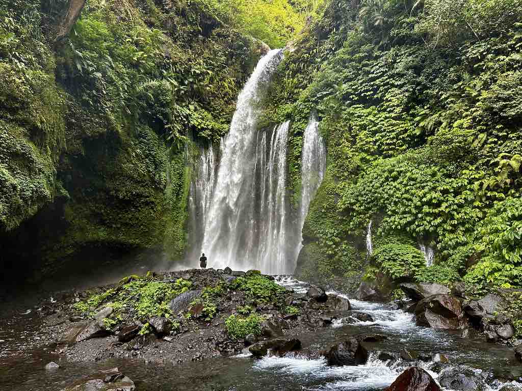 Lombok Indonesia waterfall Tiu Kelep