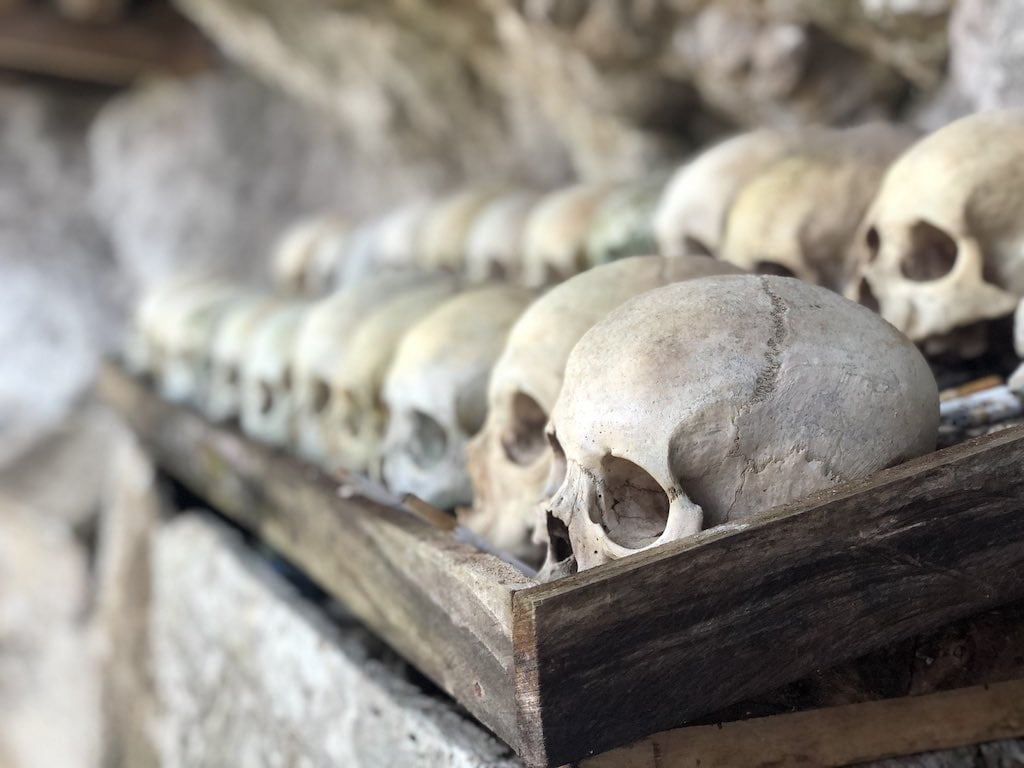 Skuls Tana Toraja Sulawesi Indonesia