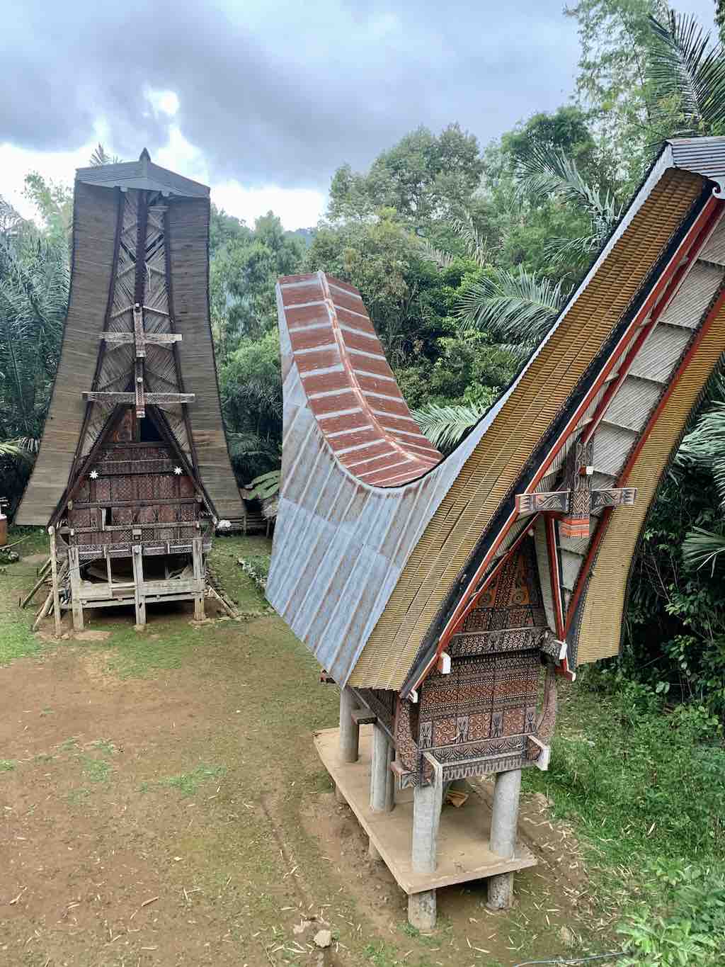 Tongkonan Lumbung Tana Toraja Sulawesi Indonesia