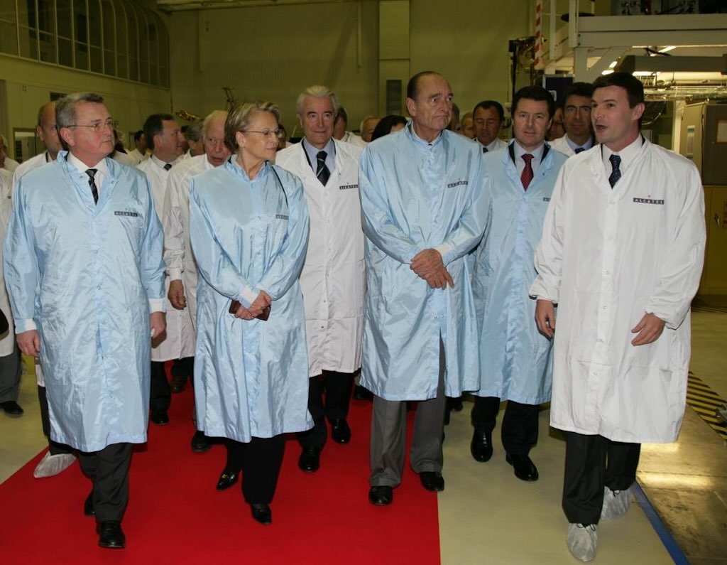 Blaise Jaeger during an official visit in the aerospace industry sector before moving to Bali and creating My Best Places to Visit.