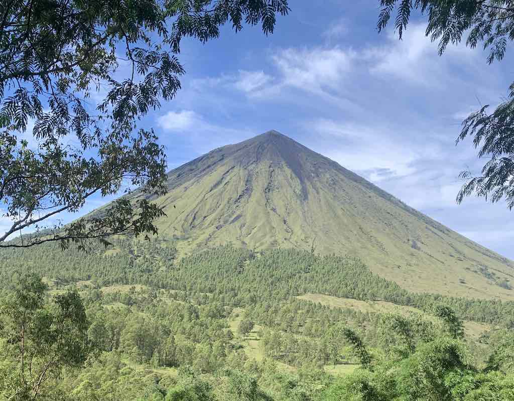 Bajawa Flores Indonesia Inerie volcano