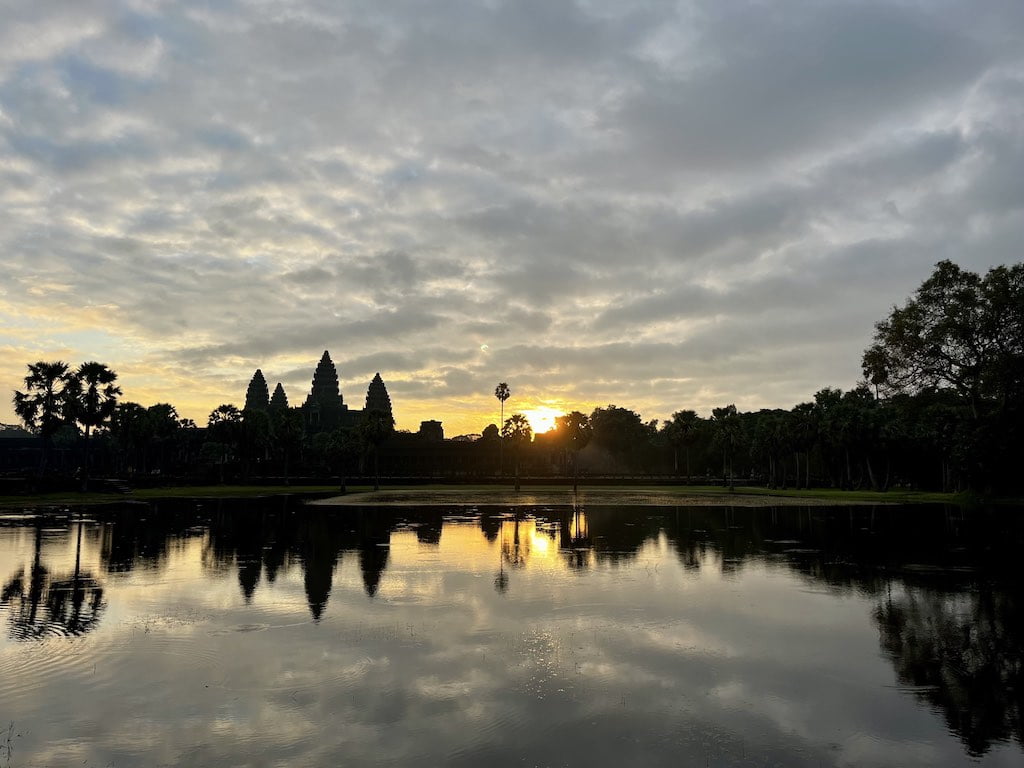 Angkor Vat sunrise Seam Reap cambodia