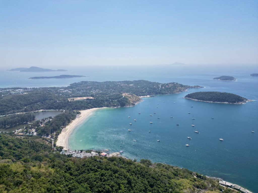 Phuket Black Rock View Point Rawai Thailand