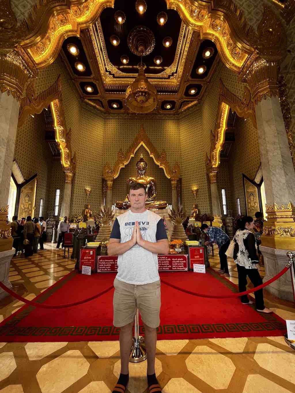 Temple of the Golden Buddha Wat Traimit Bangkok Thailand