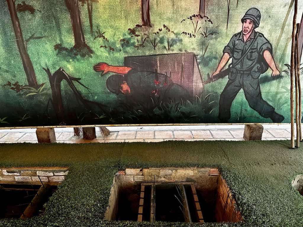 Cu Chi tunnel Ho Chi Minh City Saigon