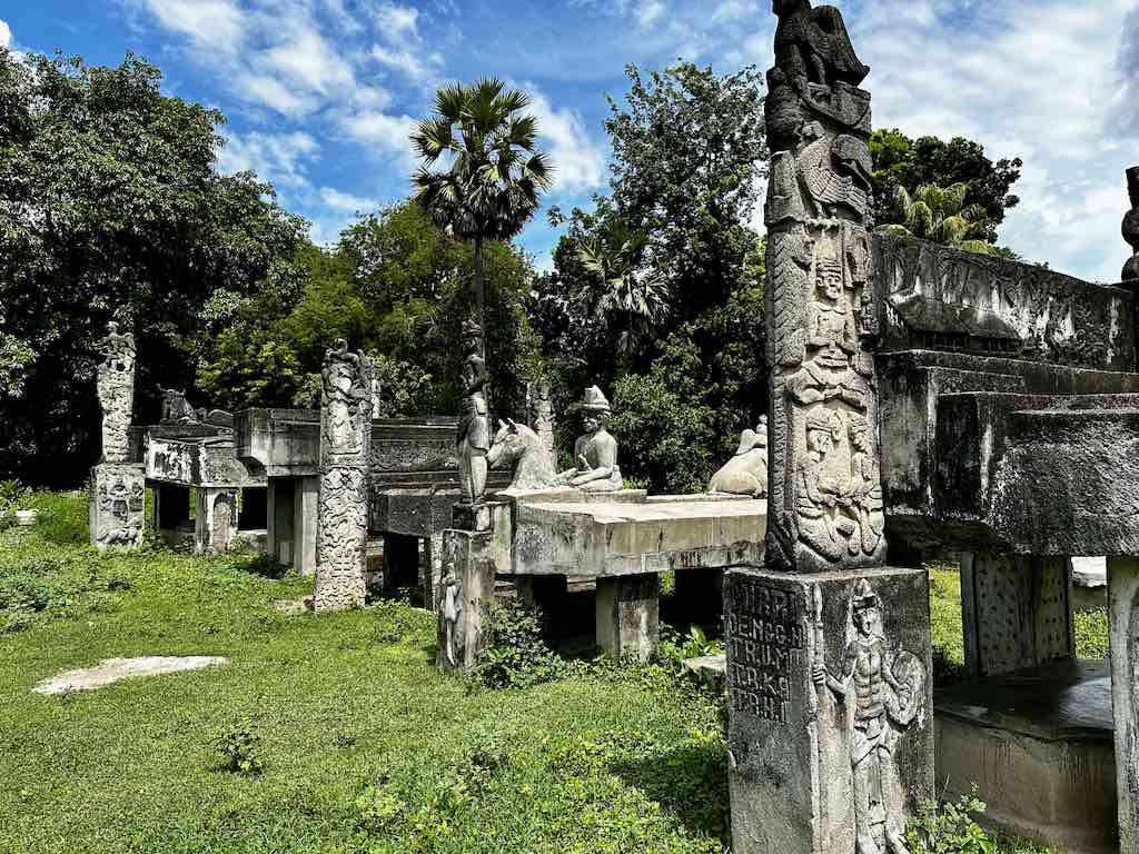 East Sumba traditionnal  village Watu Hadang