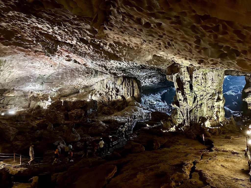 Halong Bay cave Vietnam