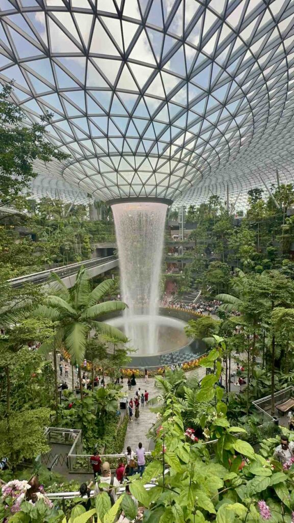 Jewels Changi airport Singapore