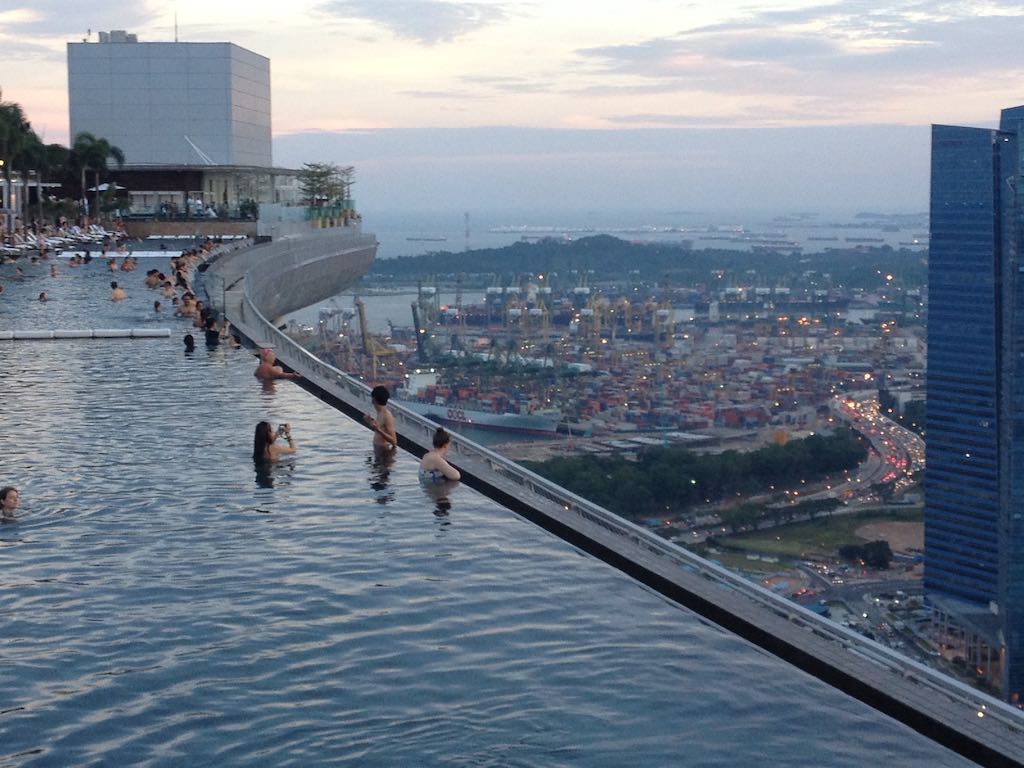 Marina Bay Sands Infinity pool Singapore