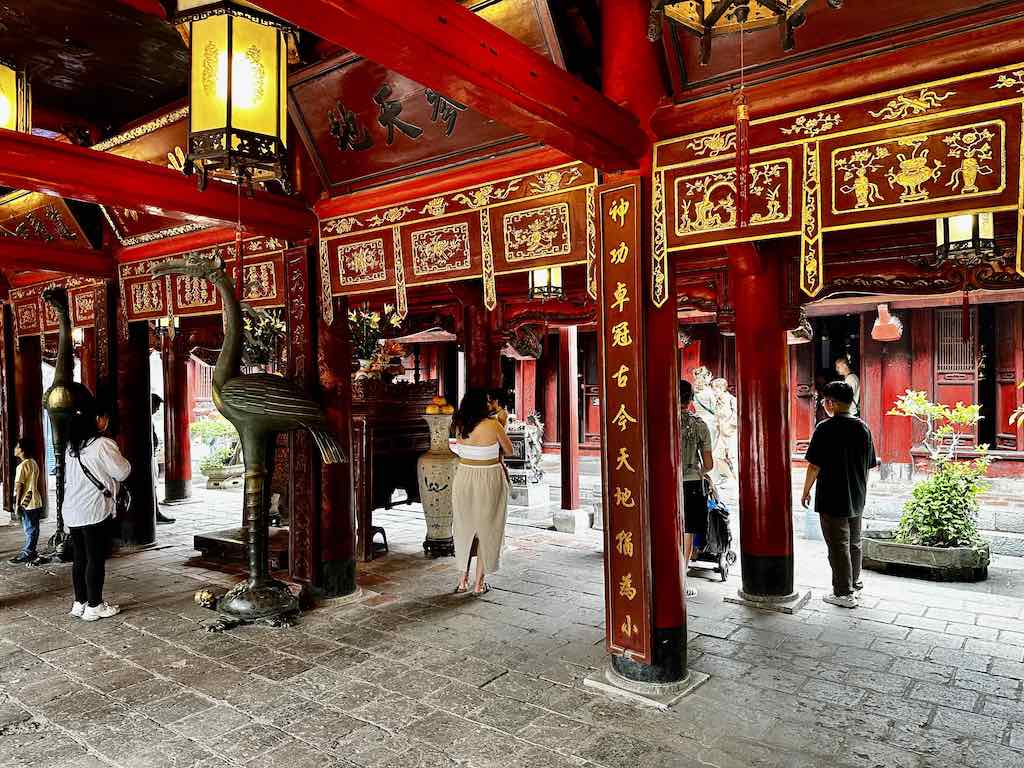 Temple Litterature Hanoi Vietnam