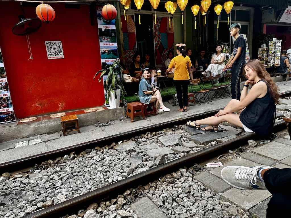 Train Street Vietnam Hanoi