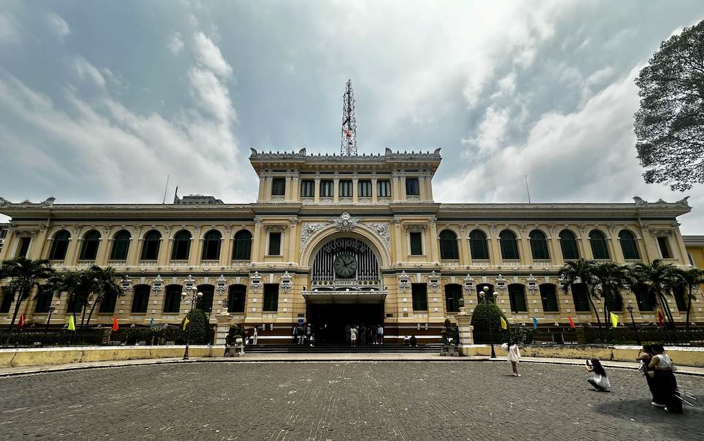 central post Ho Chi Minh Saigon Vietnam