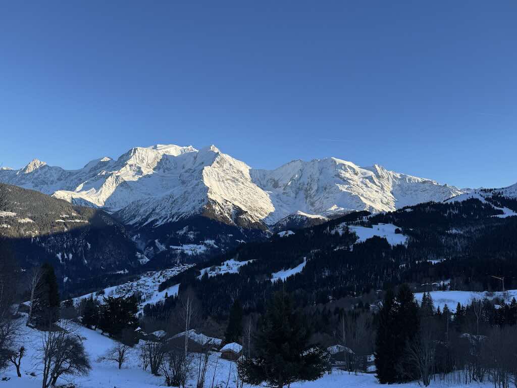 Chamonix valley Alps France