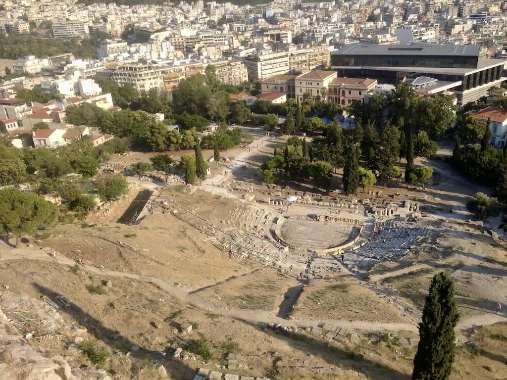 Dionysos theater acropolis Athens