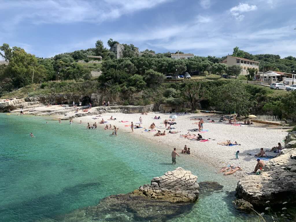 Kassiopi Beach Corfu Greece