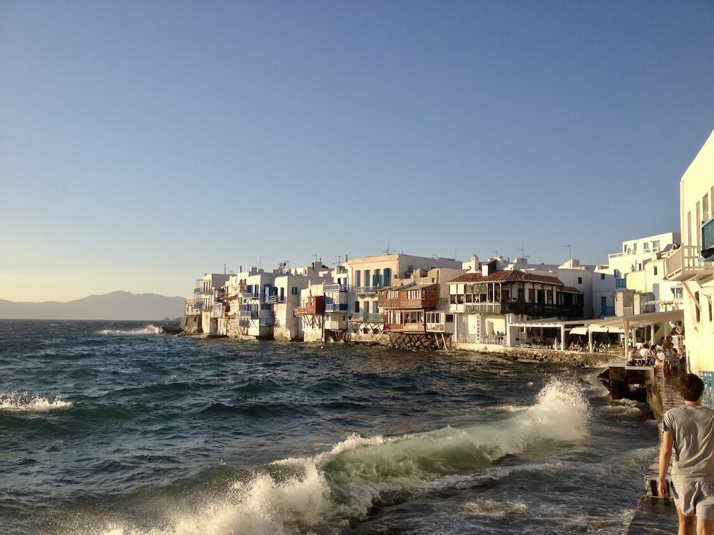 Little Venice Mykonos Greece