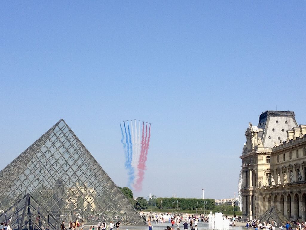 Louvre Museum 14 July Paris France