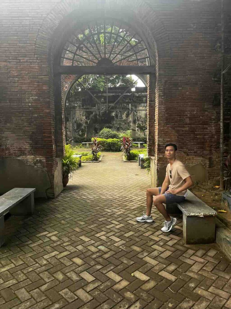 Spanish Barracks ruins Intramuros Manilla Philippines