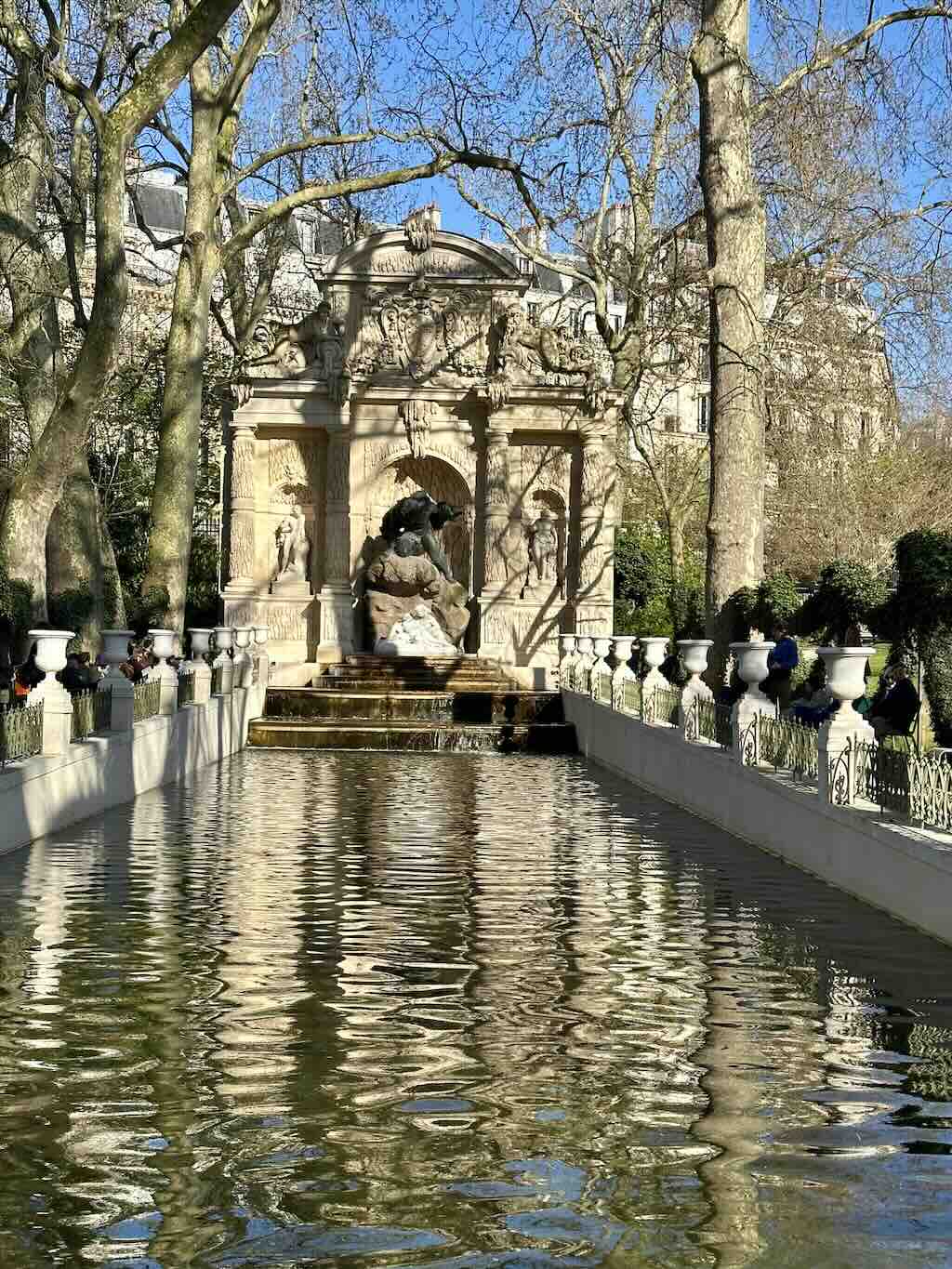 Medici Fountain in the Luxembourg Gardens, Paris
