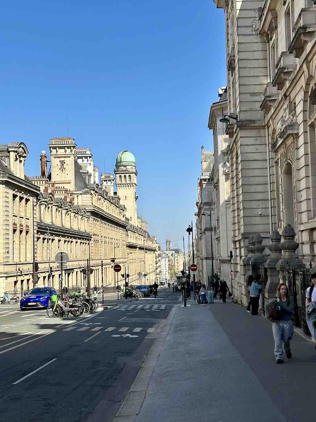 The Sorbonne on rue Saint-Jacques in the Latin Quarter, Paris