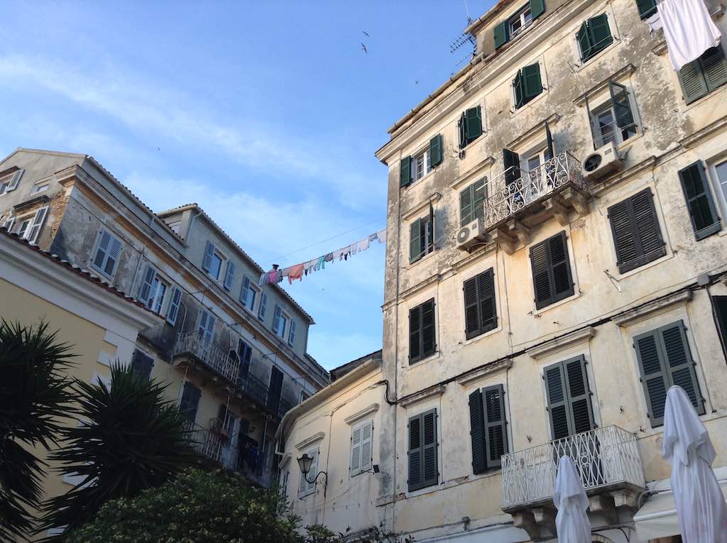 Best Holidays to Corfu Greece Corfu Town old building