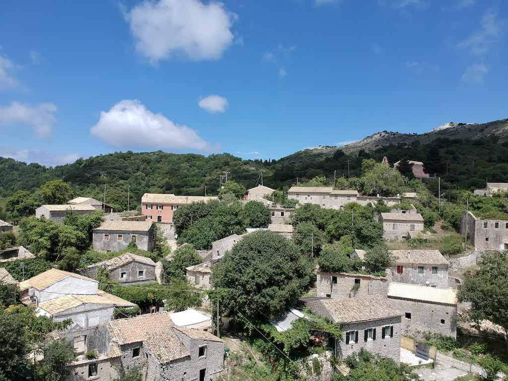 Best Holidays to Corfu Greece Old Perithia Village