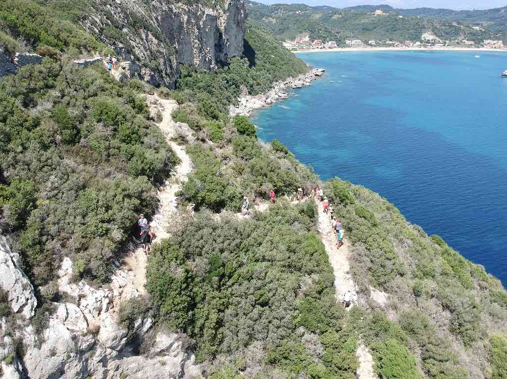 path from Afionas to Porto Timoni