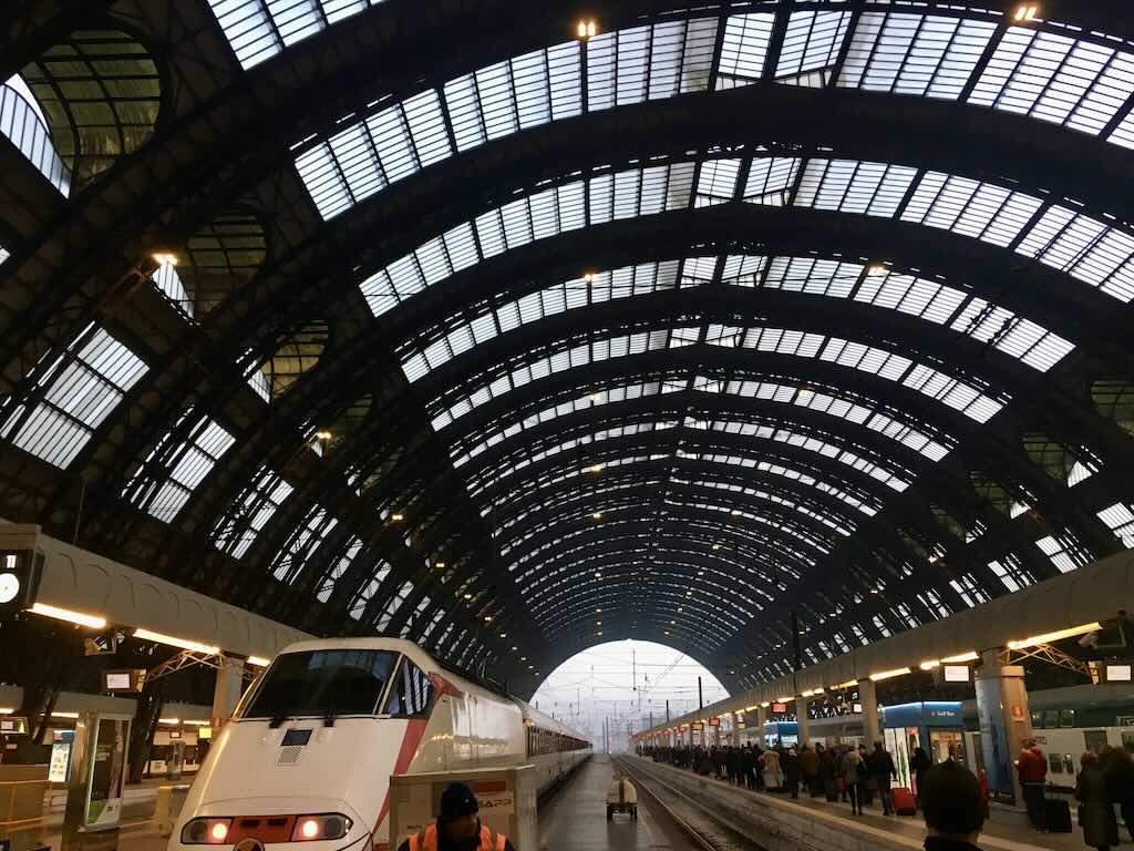 Milano Centrale Train station italy