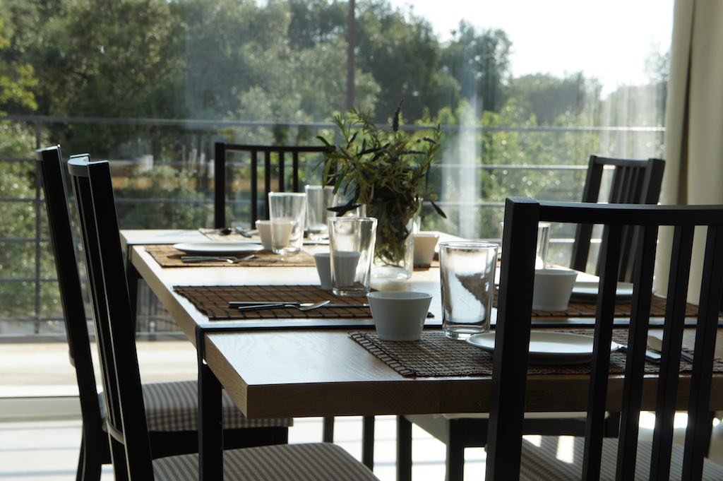 best holidays to corfu greece villa voukithro table
