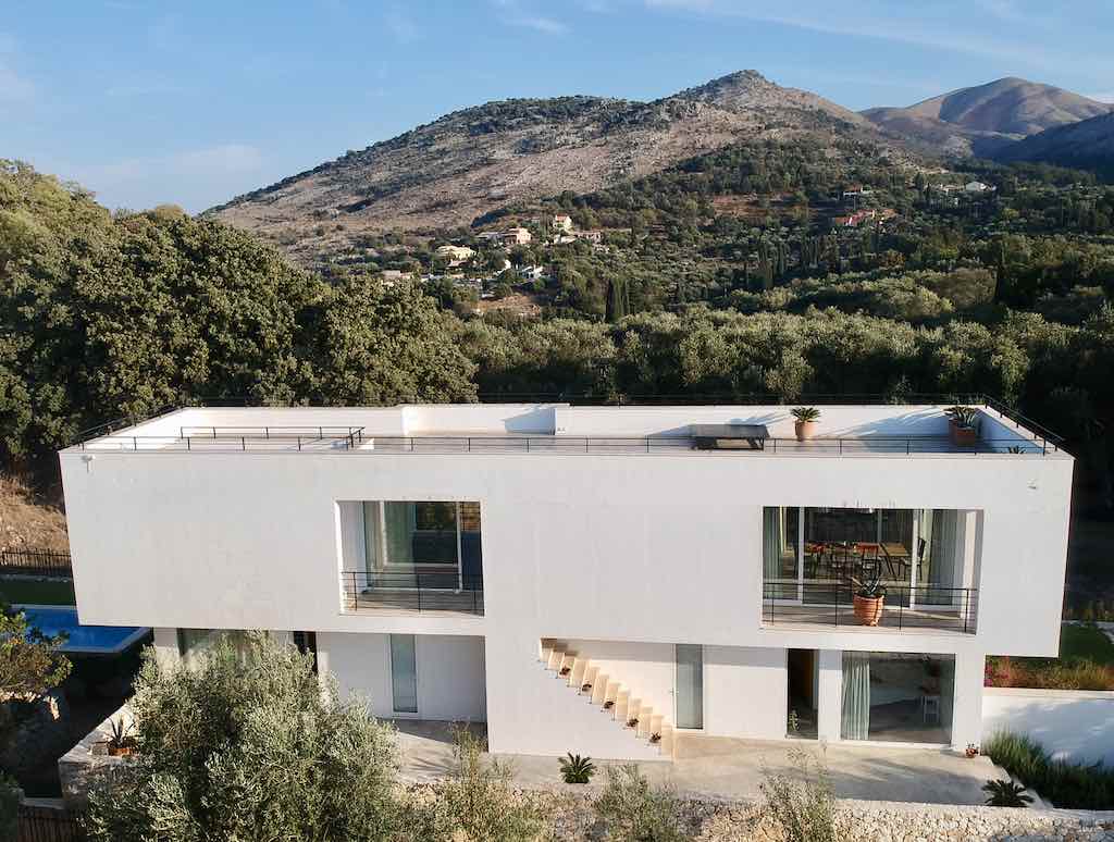 where to stay in corfu villa voukithro