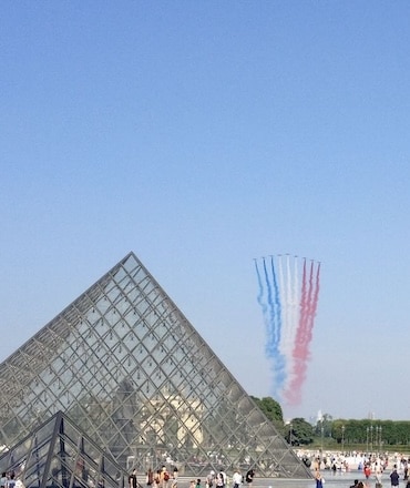 Louvre Museum 14 July Paris France