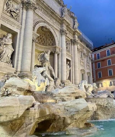 Trevi fountain Rome