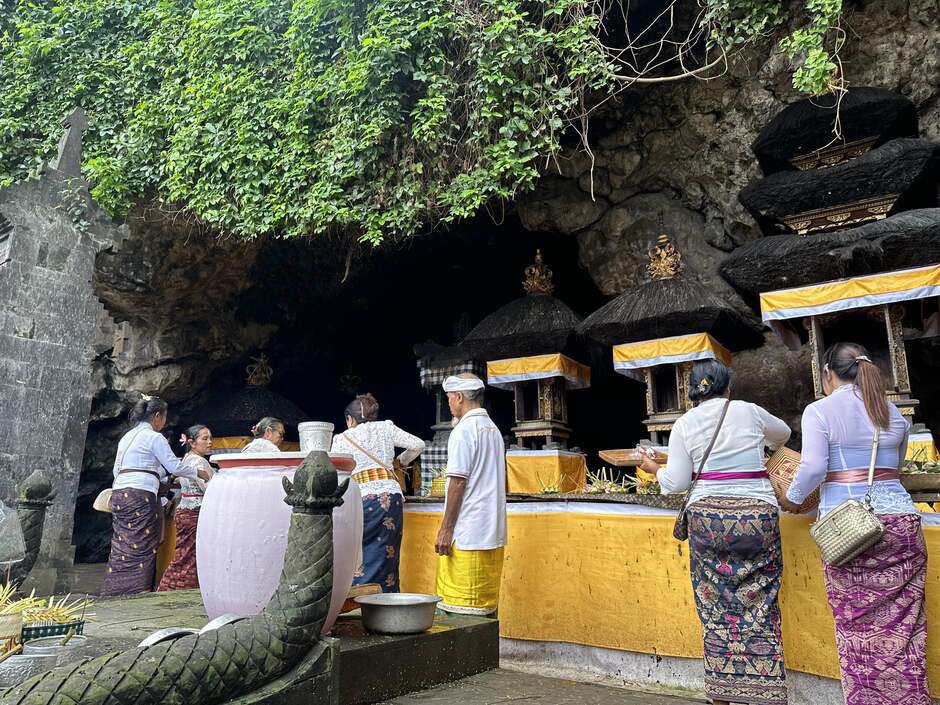 Goa Lawah bat cave temple shrines, East Bali