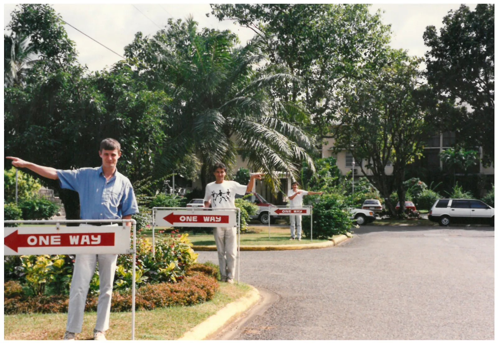 Blaise Jaeger a Baguio, tra le montagne del nord di Luzon, nel 1989