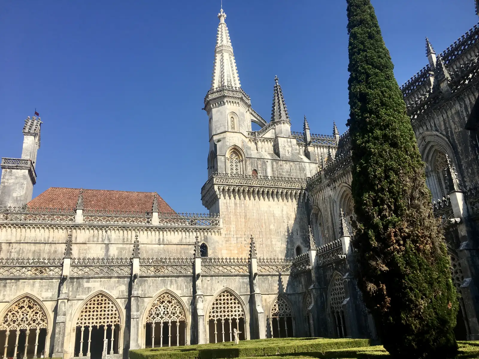 The Gothic spires of the Monastery of Batalha