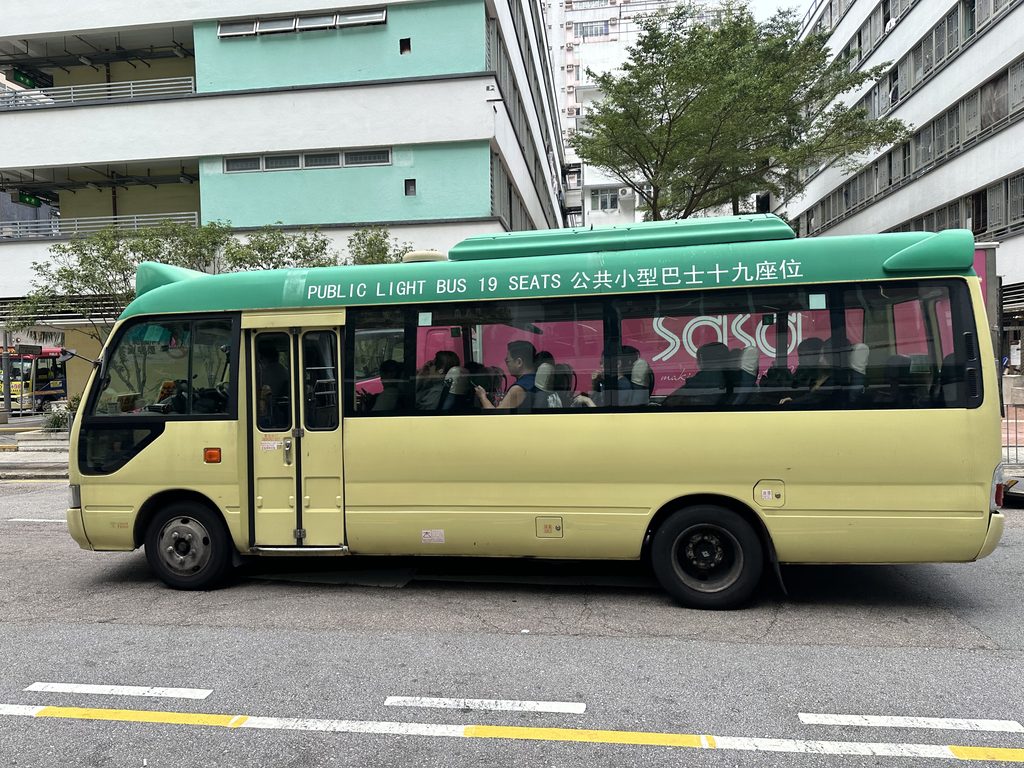 香港的绿色公共小巴